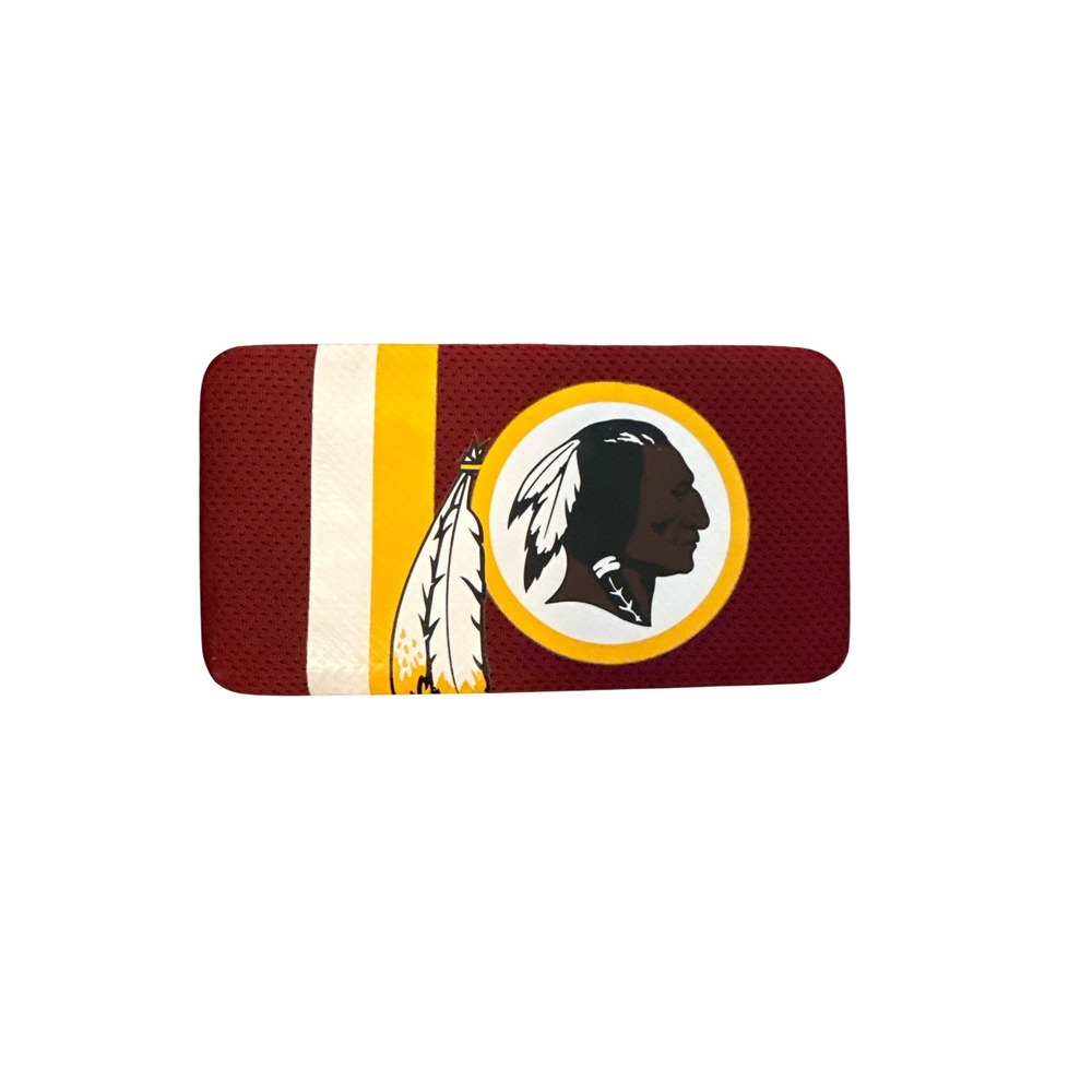 NFL Washington Redskins Wallet Women OS Burgundy‎ Excellent Mesh Clutch